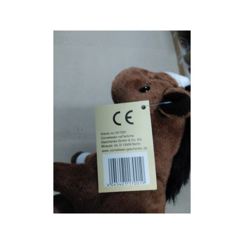 cornelissen-pluche-knuffel-paarden-bruin-24-cm-boerderij-dieren_10046525-2