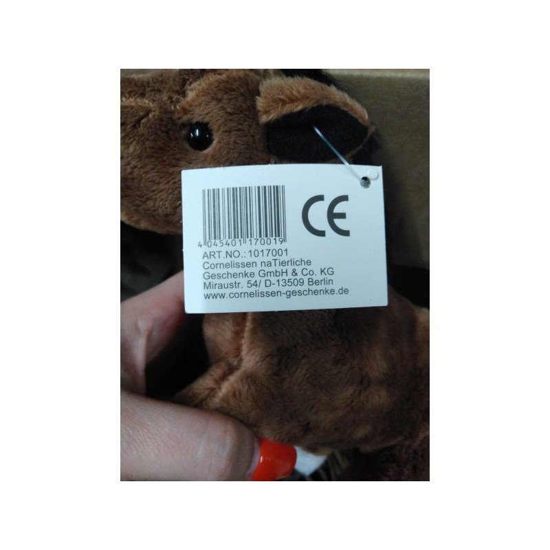 cornelissen-pluche-knuffel-paarden-bruin-24-cm-boerderij-dieren_10046525-4