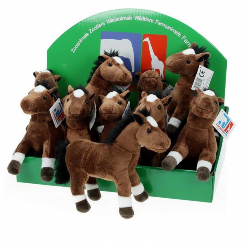 cornelissen-pluche-knuffel-paarden-bruin-24-cm-boerderij-dieren_10046525-7