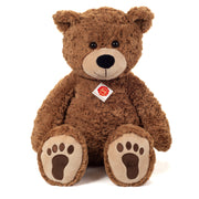 Bruno beer knuffel - zachte pluche - premium kwaliteit - bruin - 55 cm - Pluchen speelgoed