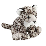 Sneeuw Luipaard knuffel - pluche - 30 cm - spotted - Pluchen speelgoed