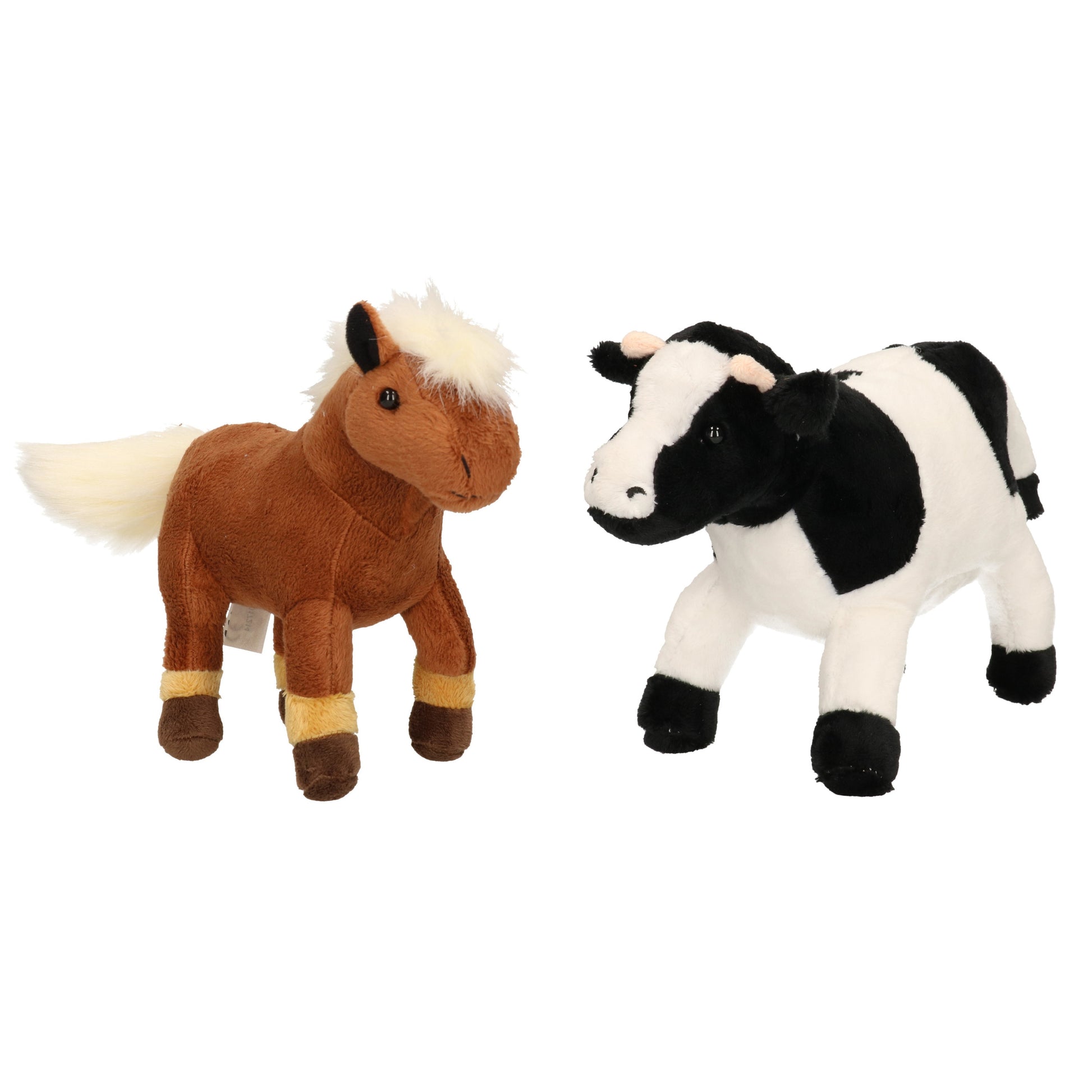 cornelissen-pluche-knuffel-boerderijdieren-set-koe-en-paard-20-cm-zachte-kinder-knuffels_10351530