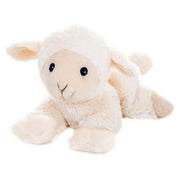 Magnetron warmte knuffel schaap - wit - 18 cm - geurknuffel - Pluchen speelgoed