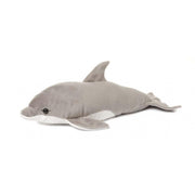 WNF pluche dolfijn - grijs - 40 cm - knuffeldier - Pluchen speelgoed