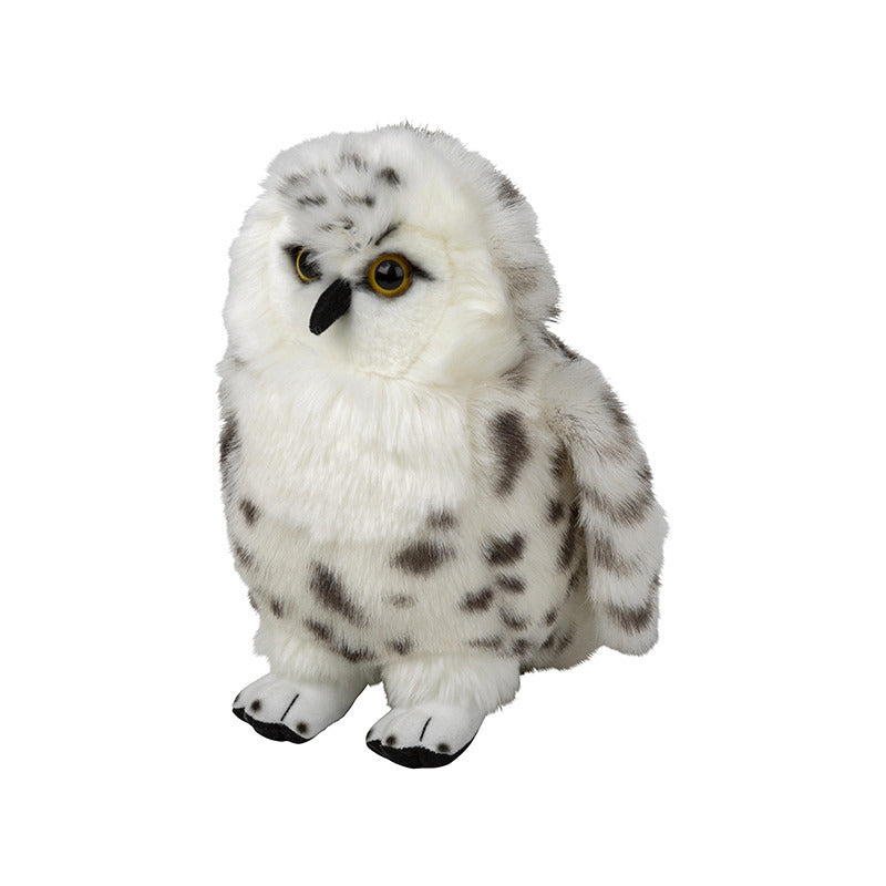 nature-planet-pluche-knuffel-sneeuwuil-18-cm-dieren-knuffels-vogels-uilen_10324534