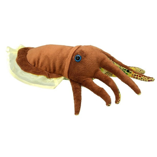 wild-planet-octopus-knuffel-bruin-25-cm-pluche-inktvis-zeedieren-knuffeldier_10176534