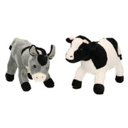 cornelissen-boerderijdieren-knuffelset-koe-en-ezel-pluche-20-cm_10351536