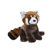Nature Planet rode panda knuffel - pluche - 22 cm - bosdier - Pluchen speelgoed