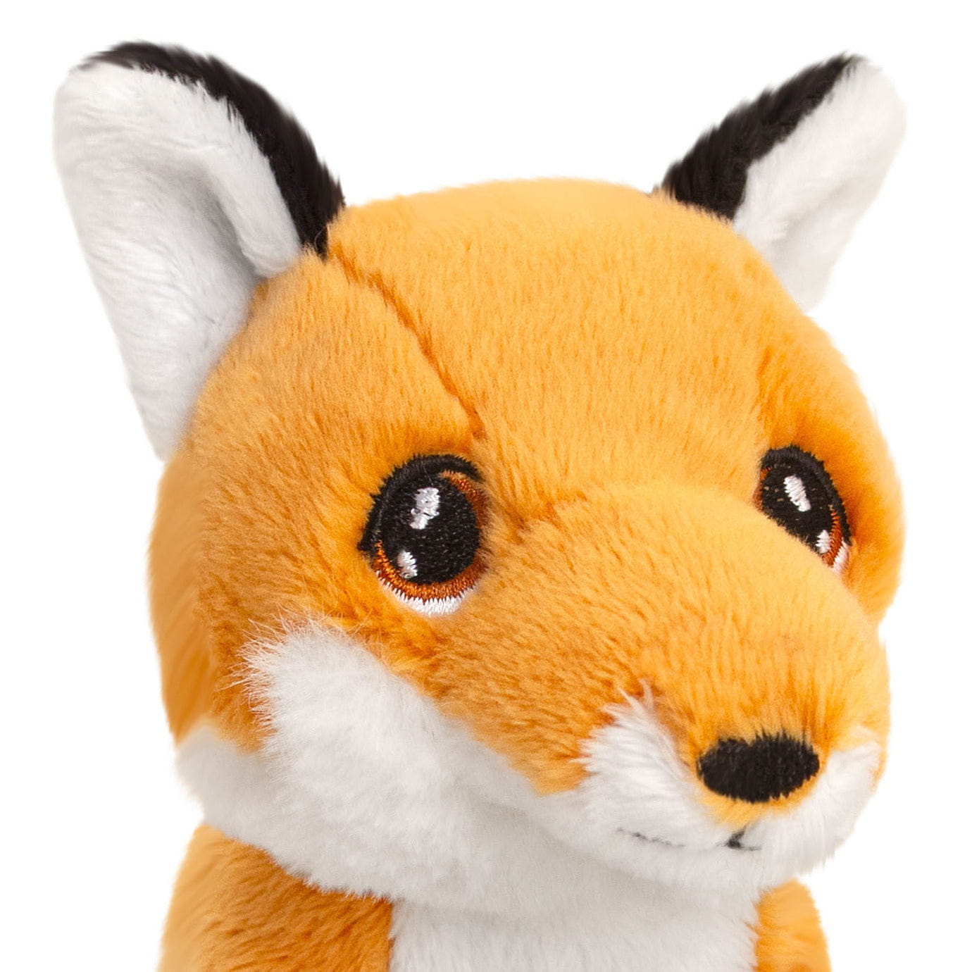 Rode vos knuffel - pluche - 12 cm - dierenspeelgoed - Pluchen speelgoed
