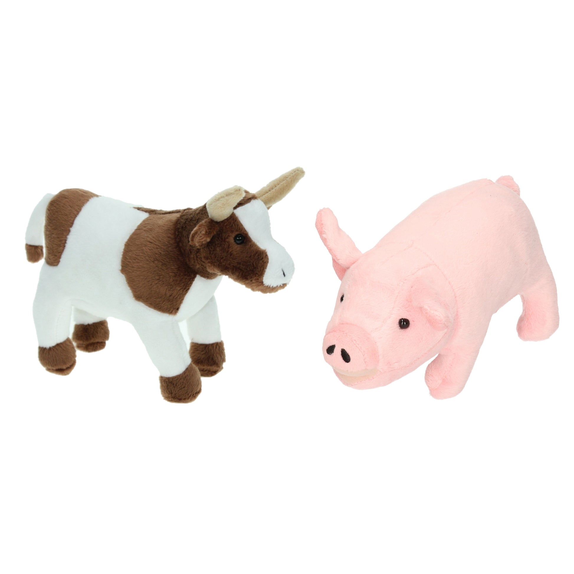 pluche-boerderijdieren-knuffelset-koe-en-varken-22-cm-zacht_10351541