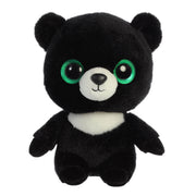 Pluche zwarte beer knuffel - 20 cm - dierenknuffel - Pluchen speelgoed