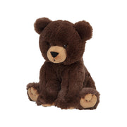 Nature Planet beer knuffel - pluche - 16 cm - bruin - Pluchen speelgoed