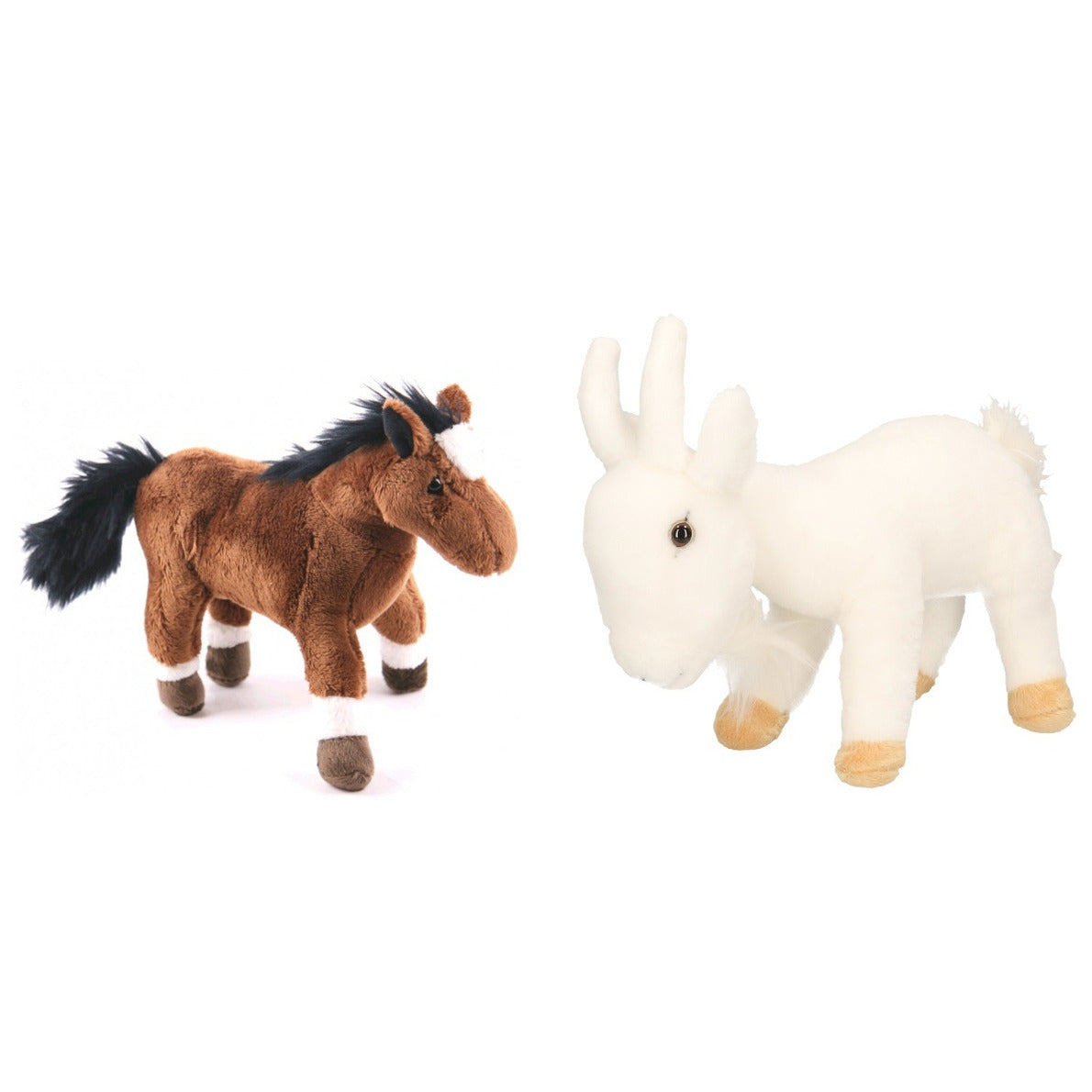 cornelissen-pluche-knuffels-set-geit-en-paard-20-cm-zachte-kinder-knuffels-boerderijdieren_10351548