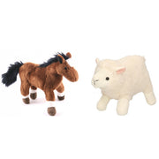 pluche-knuffel-boerderijdieren-set-schaap-lammetje-en-paard-van-20-cm_10351549