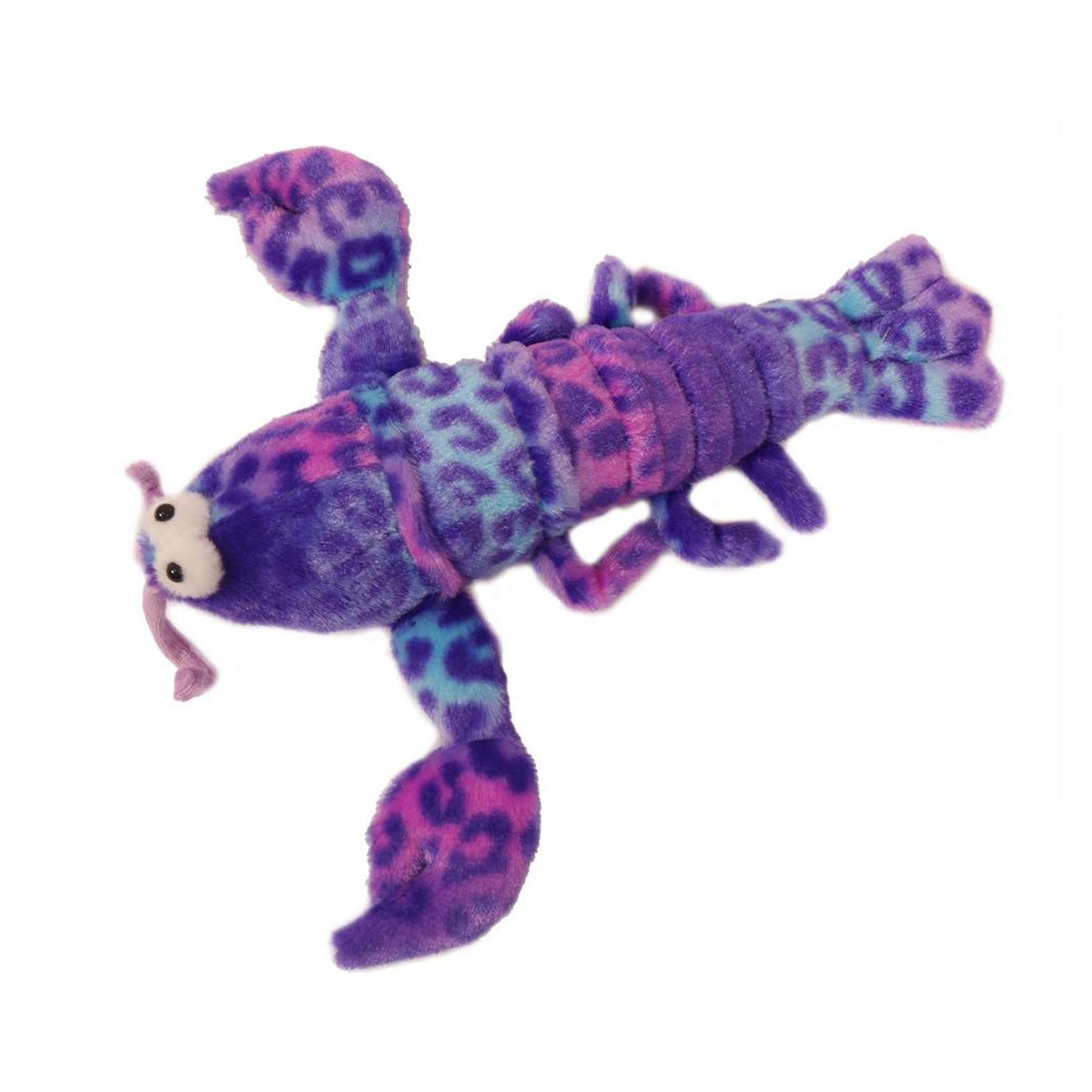 knuffeldier-kreeft-pluche-paars-33-cm_10431552