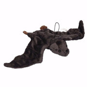 Pluche vleermuis knuffel zwart - 36 cm - hangknuffel - Pluchen speelgoed