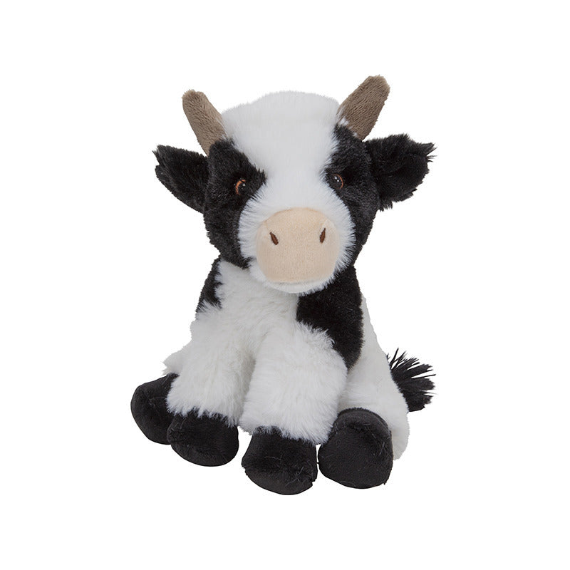 nature-planet-pluche-knuffel-koe-19-cm-zwart-wit-boerderij-dieren-knuffels_10346553