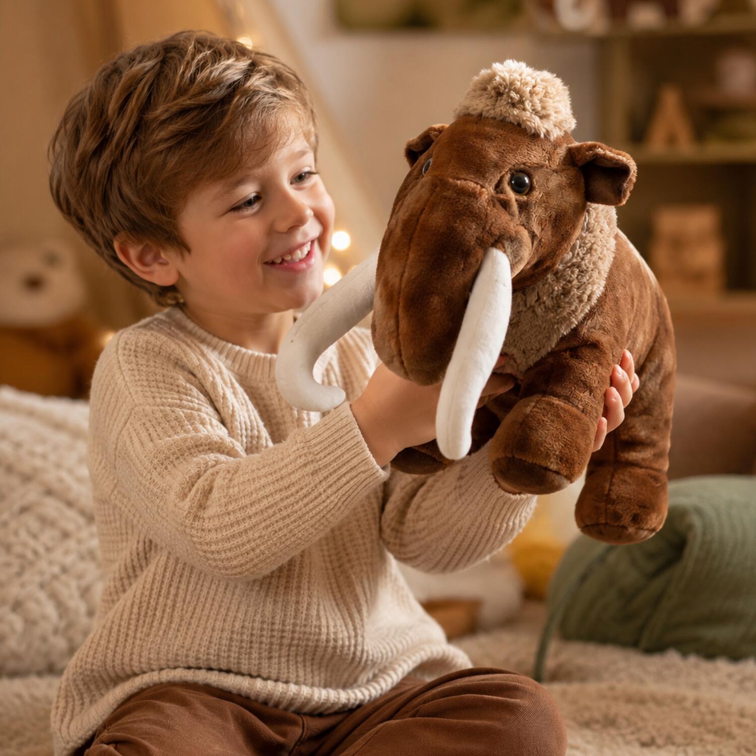 mammoet-knuffel-pluche-bruin-41-cm-dierenknuffel_10431554-8