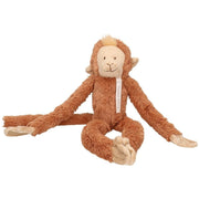 Happy Horse aap knuffel - pluche - bruin - 45 cm - dierenknuffel - Pluchen speelgoed