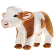 Pluche koe knuffel - boerderijdier - 27 cm - cadeau - Pluchen speelgoed