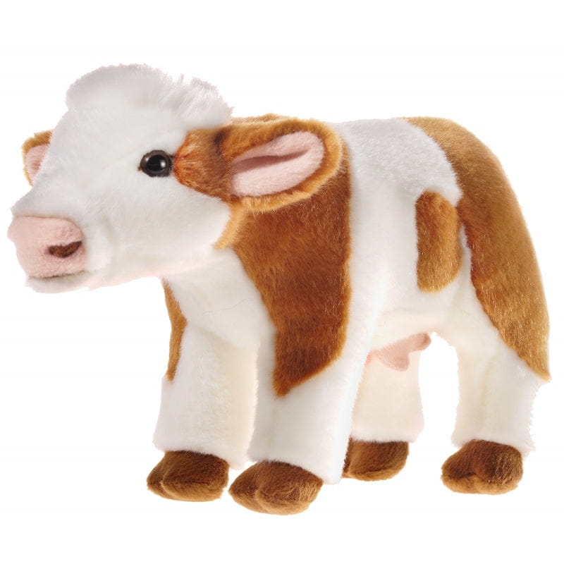 Pluche koe knuffel - boerderijdier - 27 cm - cadeau - Pluchen speelgoed