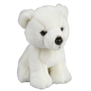 Ravensden ijsbeer knuffel - pluche - 18 cm - wit - dierenknuffel - Pluchen speelgoed