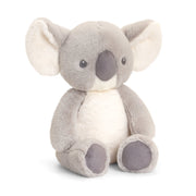 Keel Toys koala knuffel - pluche - grijs - 25 cm - Pluchen speelgoed