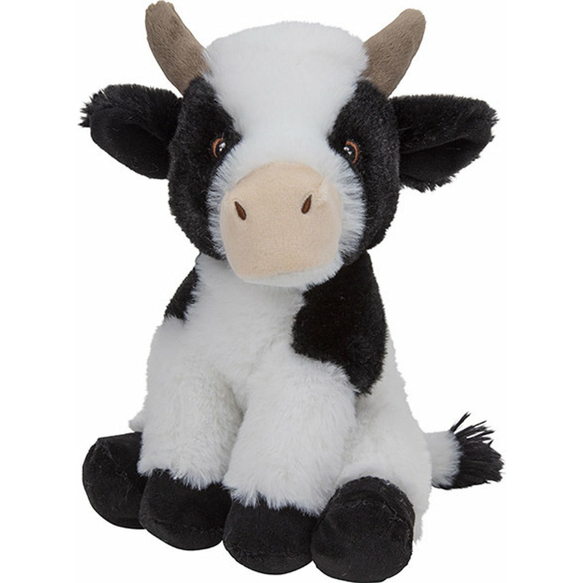 nature-planet-pluche-knuffel-koe-23-cm-zwart-wit-boerderij-dieren-knuffels_10346569-2