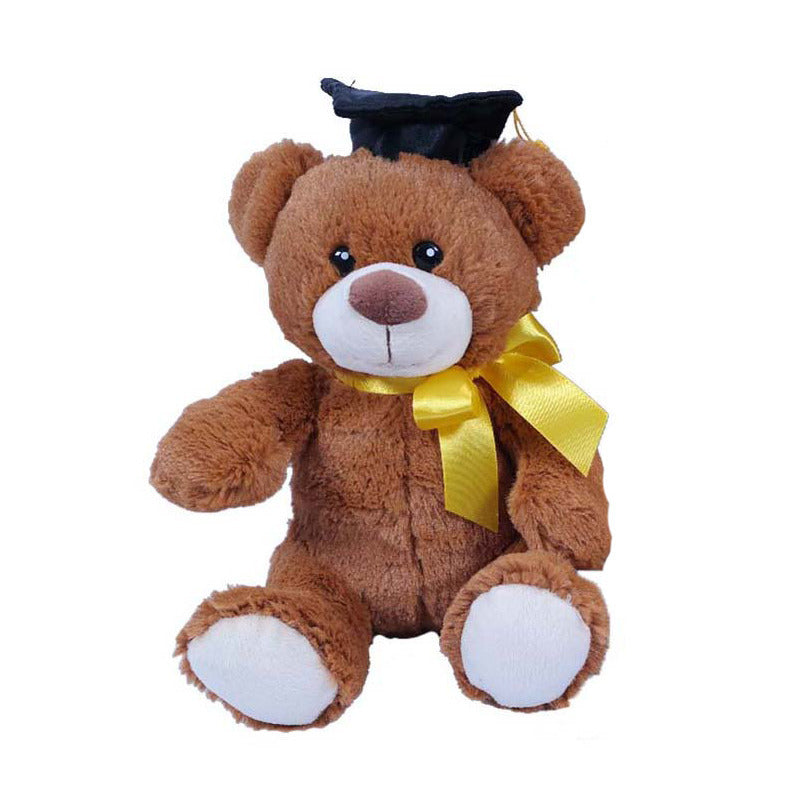 pakket-van-20x-stuks-geslaagd-thema-cadeau-pluche-knuffel-beertjes-beige-en-bruin-20-cm_10327569-3