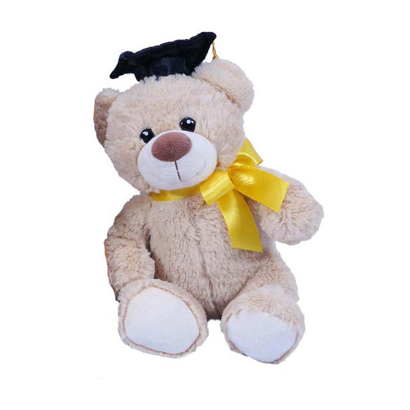 pakket-van-20x-stuks-geslaagd-thema-cadeau-pluche-knuffel-beertjes-beige-en-bruin-20-cm_10327569-5