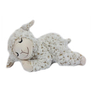 Schaap/lammetje knuffel - pluche - wit - 28 cm - Pluchen speelgoed