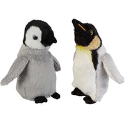zuidpool-serie-pluche-knuffels-2x-stuks-pinguin-met-kuiken-van-15-cm_10363572