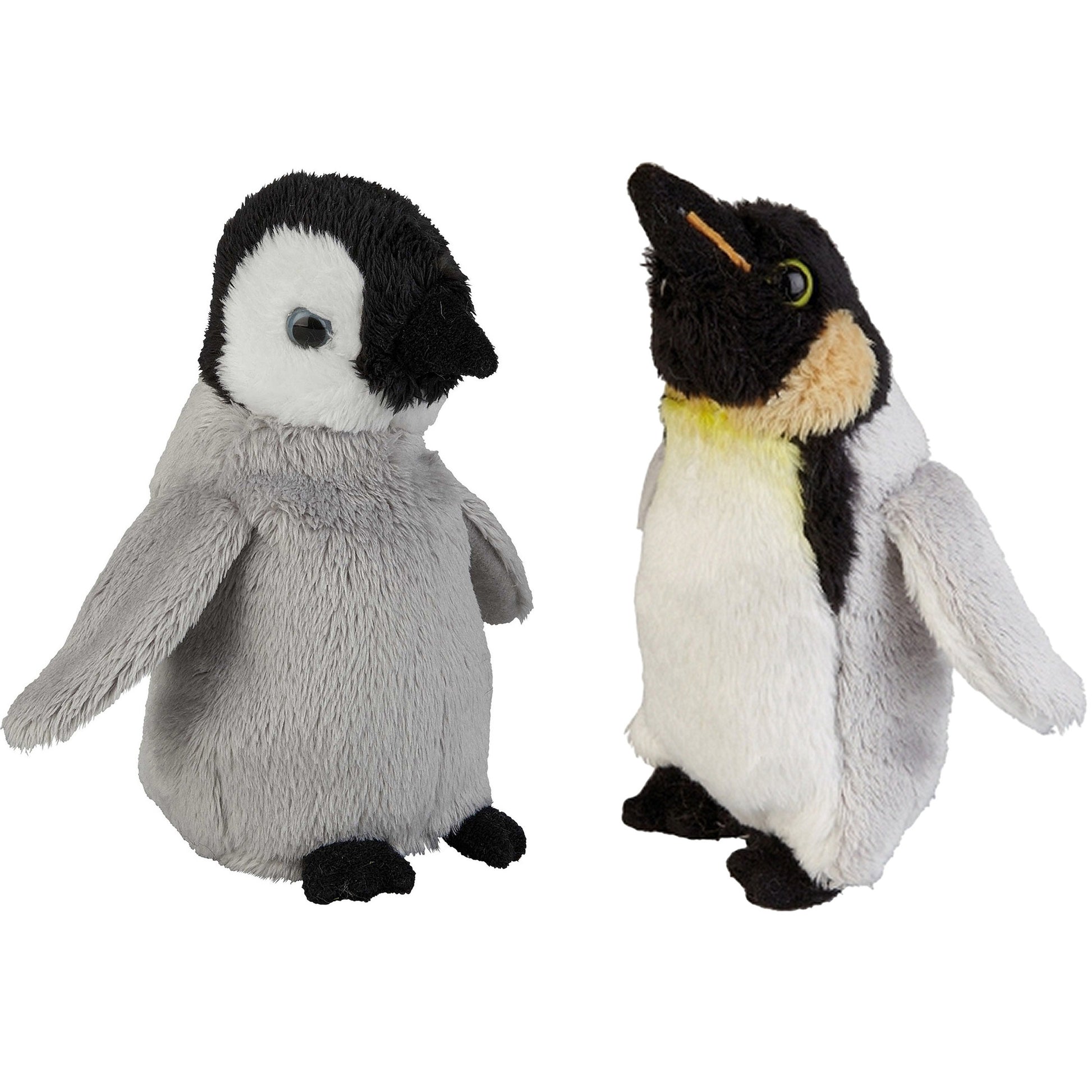 zuidpool-serie-pluche-knuffels-2x-stuks-pinguin-met-kuiken-van-15-cm_10363572
