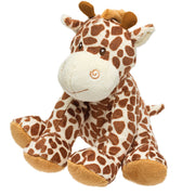 Suki Gifts giraffe knuffel - pluche - 18 cm - zittend - Pluchen speelgoed