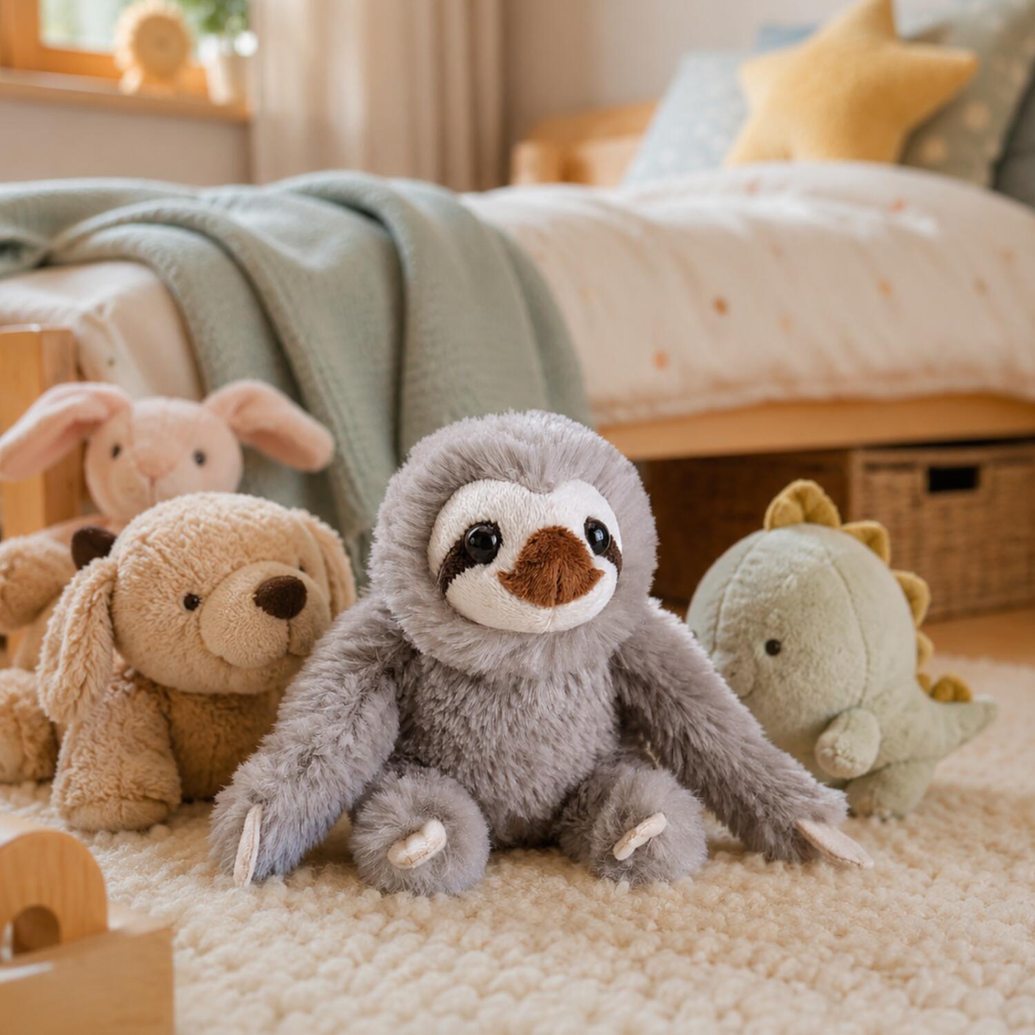 wild-republic-luiaard-knuffel-grijs-pluche-13-cm-dierenknuffel_10331578-2
