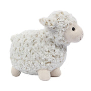 Knuffelschaap - zacht pluche - wit - 35 cm - lammetje - Pluchen speelgoed
