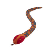 Regenboog boa slang knuffel - pluche - 150 cm - dierenknuffel - Pluchen speelgoed