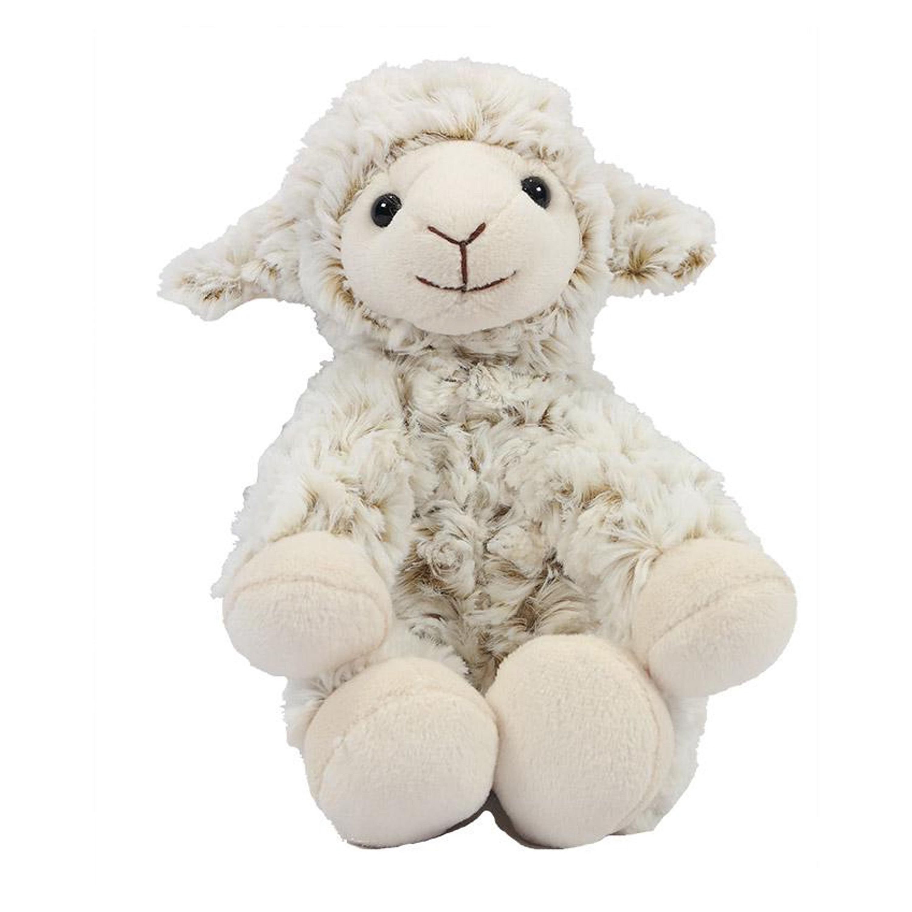 knuffeldier-schaap-lammetje-zachte-pluche-stof-premium-kwaliteit-knuffels-wit-19-cm_10431581-1