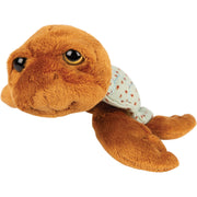 Suki Gifts Jules zeeschildpad knuffel - pluche - 14 cm - Pluchen speelgoed