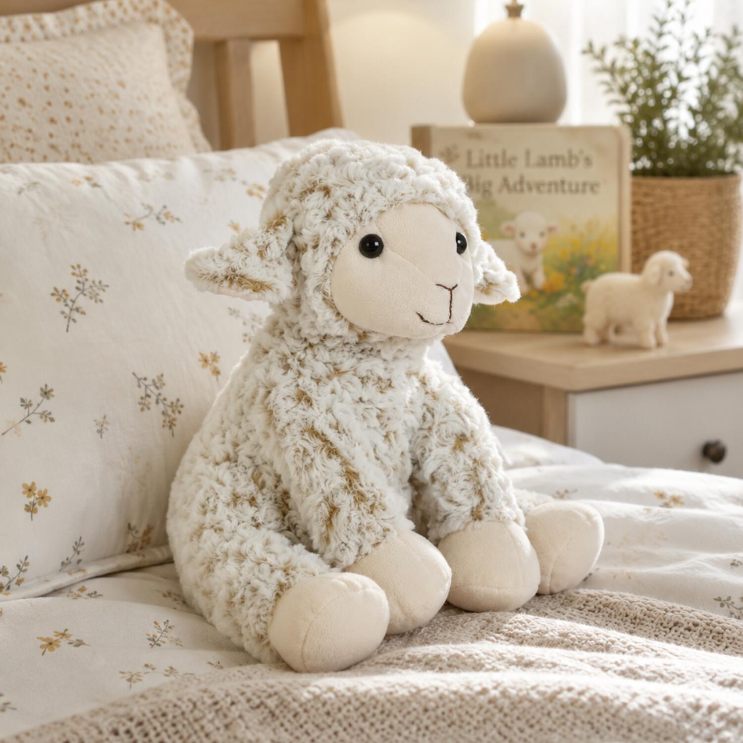 schaap-lammetje-knuffel-zachte-pluche-wit-33-cm_10431583-7