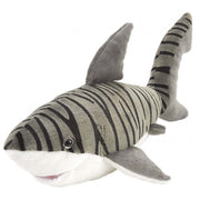 Wild Republic tijgerhaai knuffel - pluche - 38 cm - Pluchen speelgoed