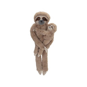 Nature Planet luiaard knuffel - pluche - hangend - 48 cm - Pluchen speelgoed