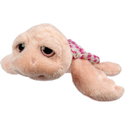 Suki Gifts Jules zeeschildpad knuffel - pluche - roze - 24 cm - Pluchen speelgoed