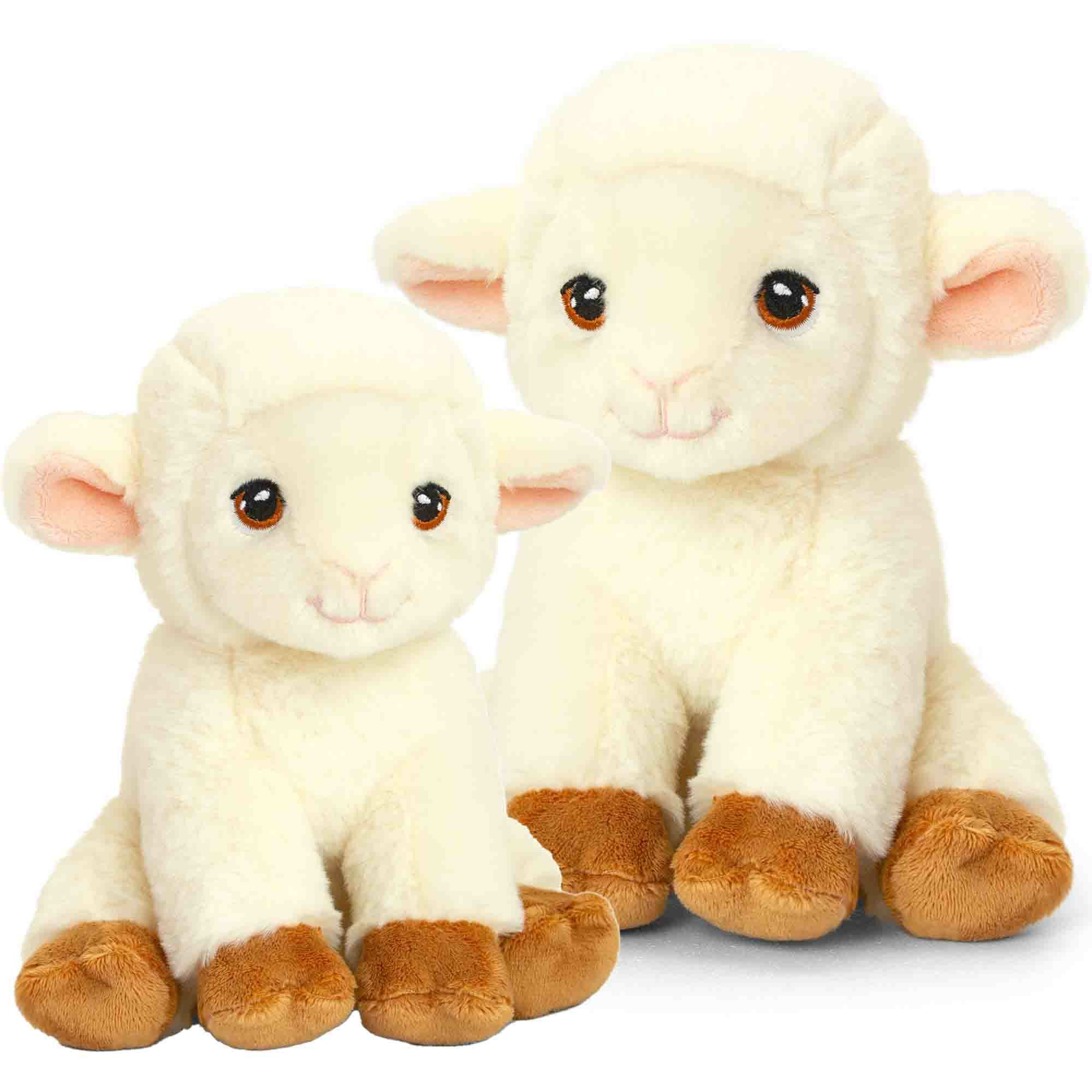 pluche-knuffels-schapen-familie-18-en-25-cm_10365590