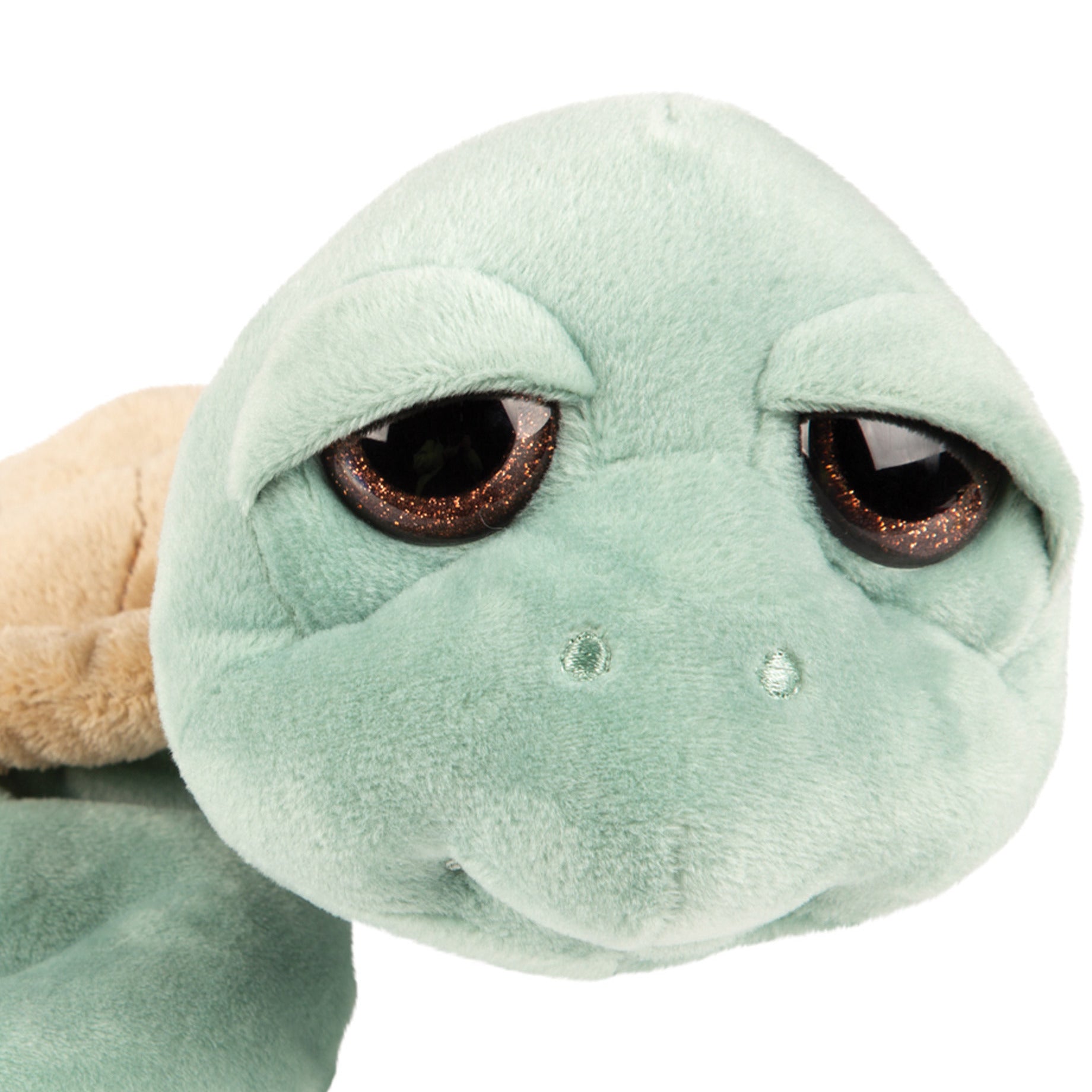 suki-gifts-pluche-zeeschildpad-jules-knuffeldier-cute-eyes-mintgroen-24-cm_10404591-2