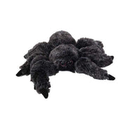 Vogelspin knuffel - pluche - zwart - 13 cm - dierenknuffel - Pluchen speelgoed