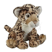 Ravensden jaguar knuffel - pluche - 30 cm - bruin - dierenknuffel - Pluchen speelgoed