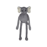 Nature Planet olifant knuffel - pluche - 33 cm - grijs - Pluchen speelgoed