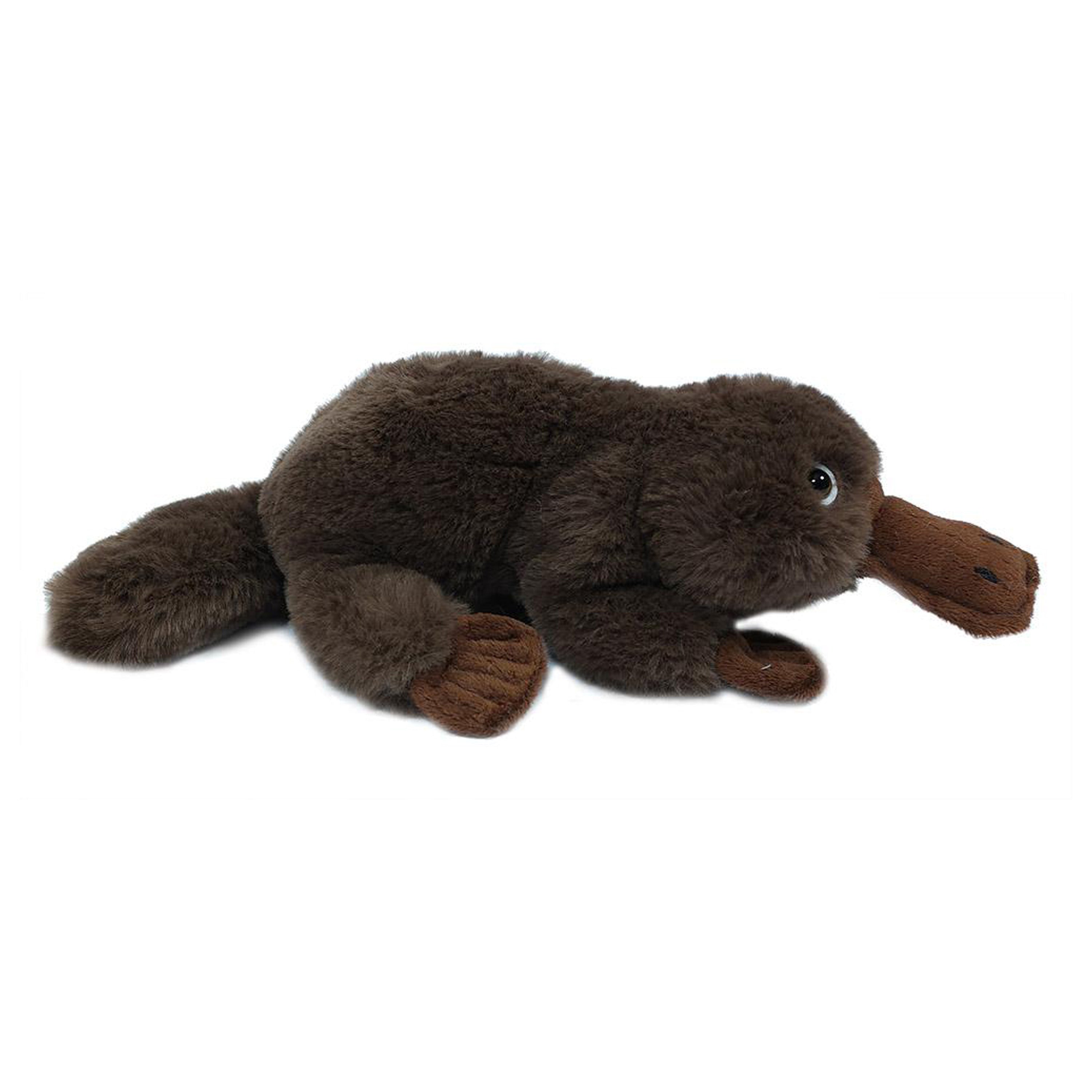 vogelbekdier-knuffel-zacht-pluche-bruin-35-cm_10431597
