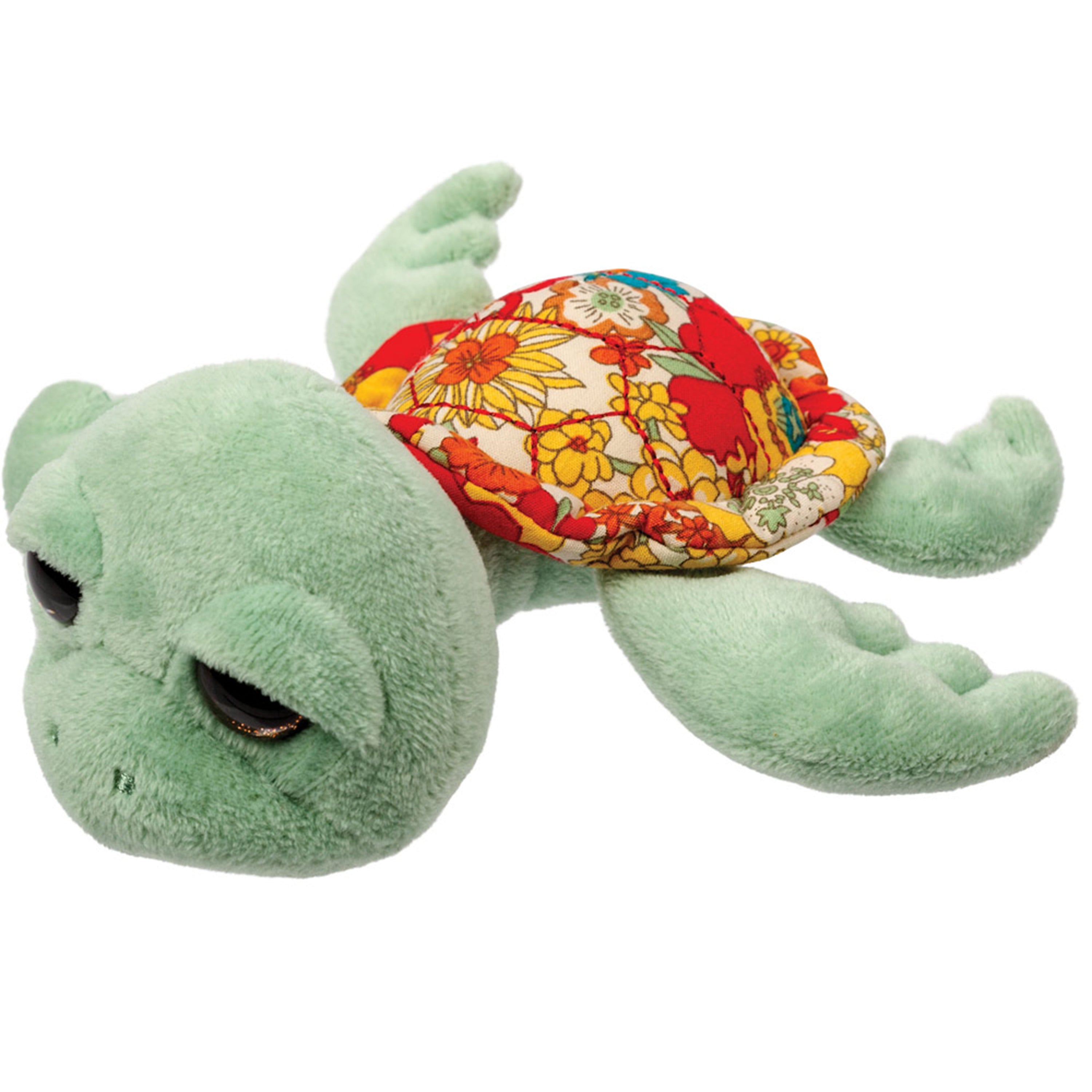suki-gifts-pluche-zeeschildpad-jules-knuffeldier-cute-eyes-lichtgroen-14-cm_10404601-1